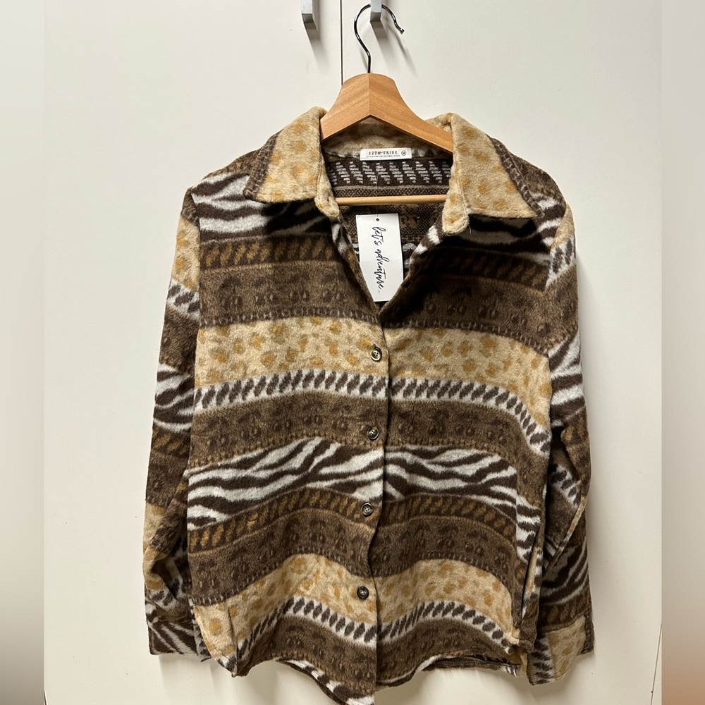 12th tribe button up